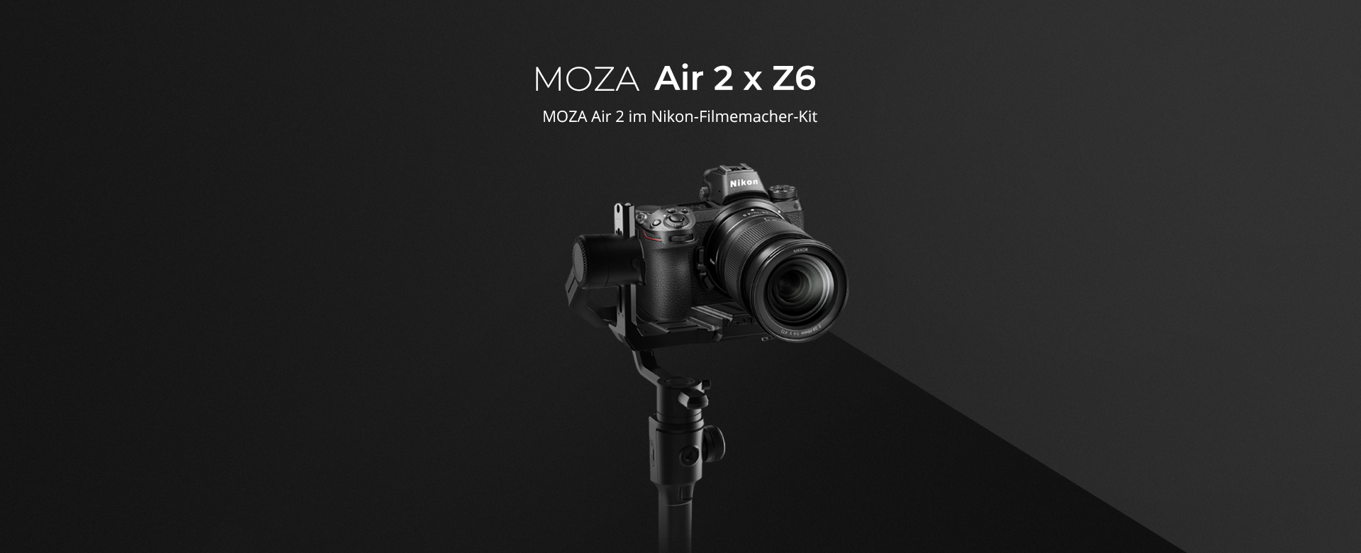 MOZA Air 2 im Nikon-Filmemacher-Kit