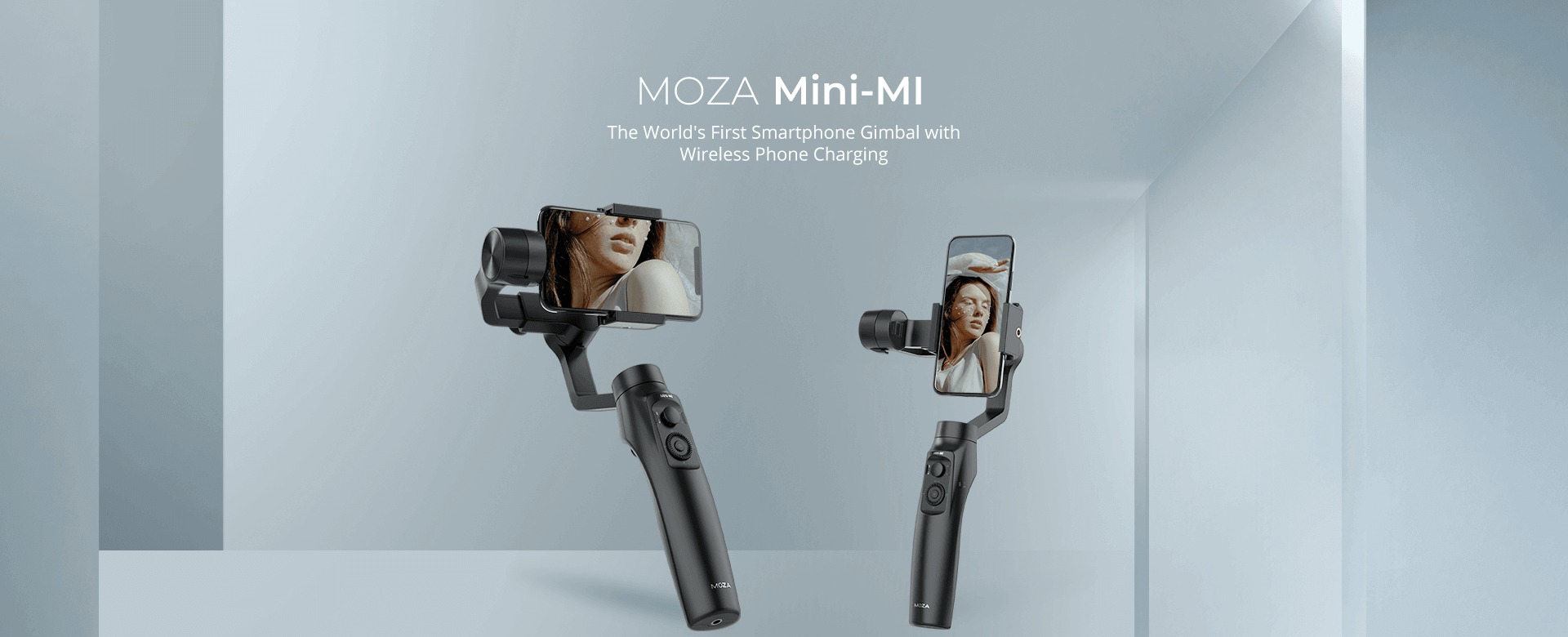 The World's First Smartphone Gimbal with Wireless Phone Charging